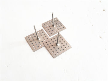 Sound-proofing καρφίτσες αγκύρων μόνωσης μετάλλων εργασίας με την τετραγωνική διατρυπημένη τύπος βάση