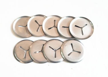 38mm γαλβανισμένοι συνδετήρες κλειδώματος χάλυβα μόνοι με 3 αυλακώσεις για τα πλαστικά καλύμματα κάλυψης