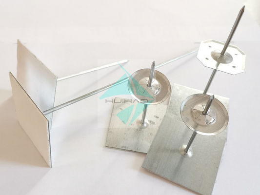 Διπλές προσώπου καρφίτσες 12Ga Dia μόνωσης ταινιών αυτοκόλλητες με το μαλλί γυαλιού αποτυπώσεων συνδετήρων