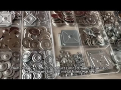 Χάλυβα αυτοκλείδωτα πλυντήρια που χρησιμοποιούνται σε συνδυασμό με κρεμάστρες μόνωσης, καρφιά συγκόλλησης cd, άγκυρες κορδέλας