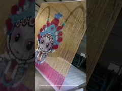 Κουρτίνα αλυσίδας αλυσίδας επίσης ονομάζεται αλυσίδα αλυσίδας αλουμινίου