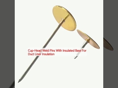 Σφραγίδες συγκόλλησης κεφαλής φλιτζάνου με μονωμένη βάση για μονωτική επένδυση αγωγών