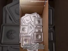 Τετράγωνο αυτοασφαλιζόμενο ροδελί 38mm τοποθετημένο σε πολλούς τύπους συνδετήρων μόνωσης για συγκράτηση μόνωσης